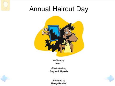 【免費娛樂App】Annual Hair Cut Day (Hindi) -An Interactive eBook in Hindi for children puzzles,learning games, poems, rhymes and other stories-APP點子