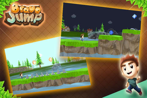 Brave Jump - 3D Running Advanture Game screenshot 2