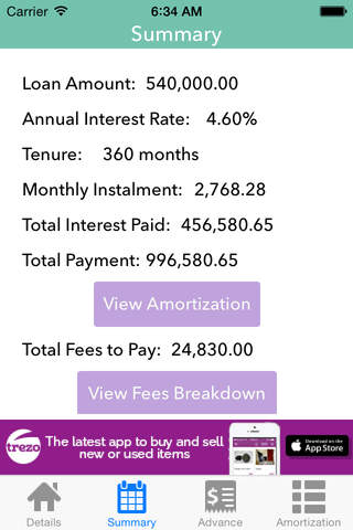 Malaysia Mortgage Calculator screenshot 3