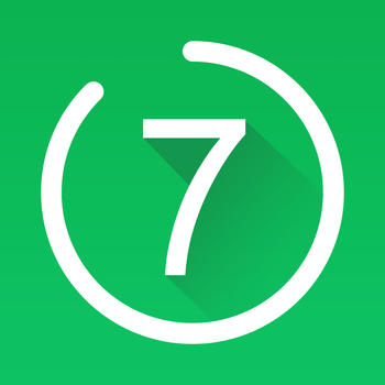 7 Minute Fitness - Free Workout Tracker for iOS 7, iPhone, iPod and iPad. 健康 App LOGO-APP開箱王