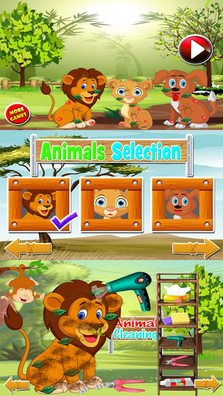 Wild Animals Skin Surgery and Treatment Doctor Game
