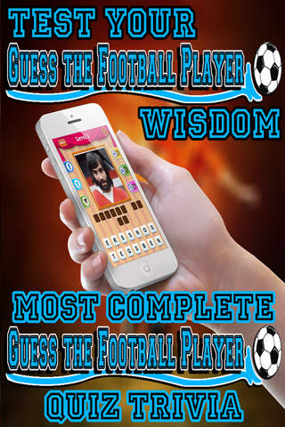 Trivia for Football Player Fans -Fun Photo Guess Quiz for Teenagers screenshot 3