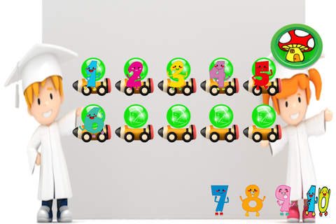 Preschool Counting Numbers Free screenshot 2