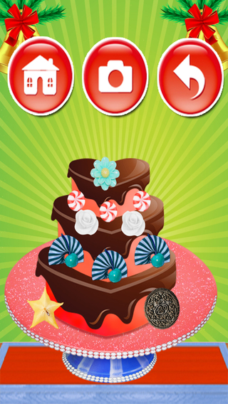 【免費遊戲App】Christmas Cake Maker - Crazy Cake Making Salon Cooking Free Fun Game for kids girls boys & Family-APP點子