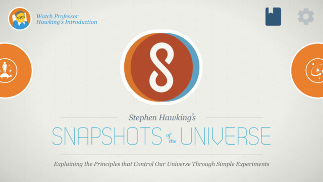 Stephen Hawking's Snapshots of the Universe for iPhone