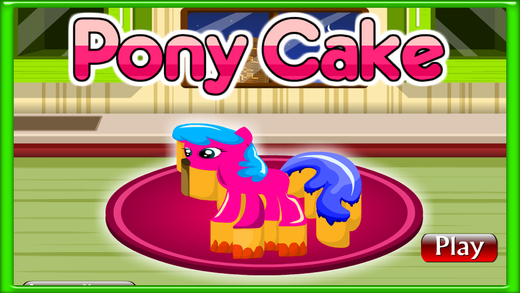 Cake Master Chef Pony Cake