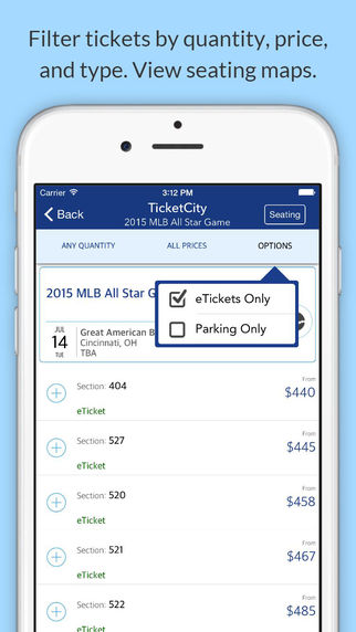 【免費娛樂App】TicketCity -  Buy Tickets For Sports, Concerts, Festivals & Theater-APP點子