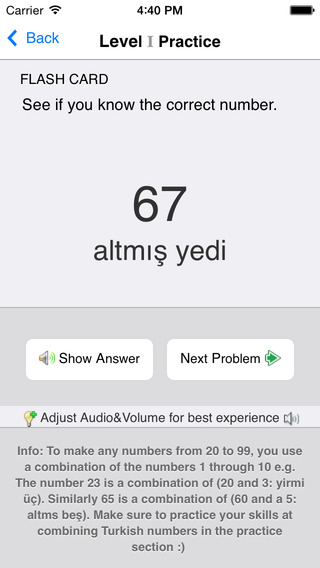 【免費教育App】Turkish Numbers, Fast! (for trips to Turkey)-APP點子