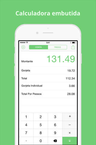 Tipee - Easy bill splitter & tip calculator for groups and individuals. screenshot 4