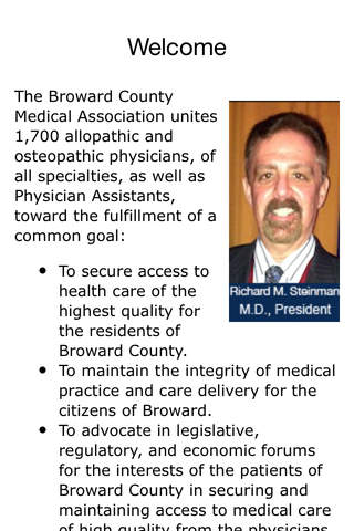 Broward County Medical Association screenshot 3