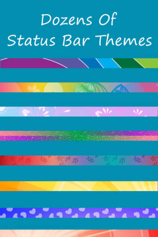 Amazing Color Status Bar Art - Cool status bar effects for your wallpaper screenshot 2