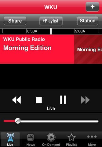 WKU Public Media App screenshot 2