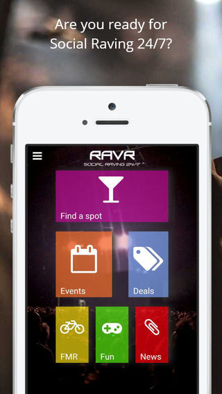 【免費社交App】RavR - Social Raving 24/7-APP點子