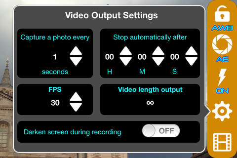 EZTimeLapse - Record your video in time lapse Photo & Video