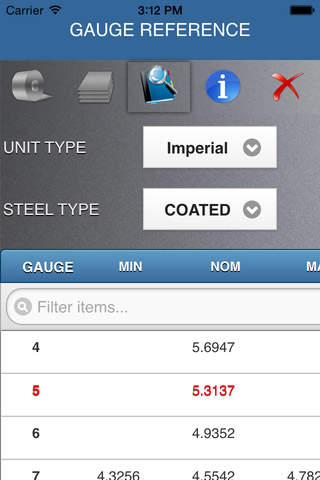Steel Calculator screenshot 3