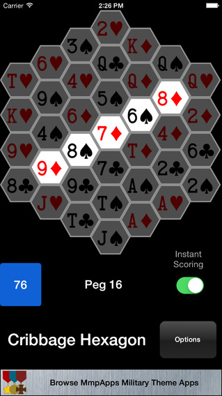 免費下載遊戲APP|Cribbage Hexagon app開箱文|APP開箱王