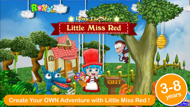 Little Miss Red New Little Red Riding Hood Multiple Endings Interactive Adventure Gamebook for Child