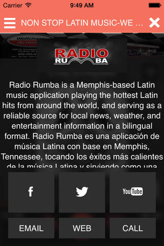Radio Rumba screenshot 3