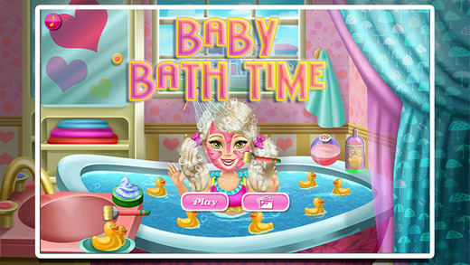 Baby Bath Time ^oo^