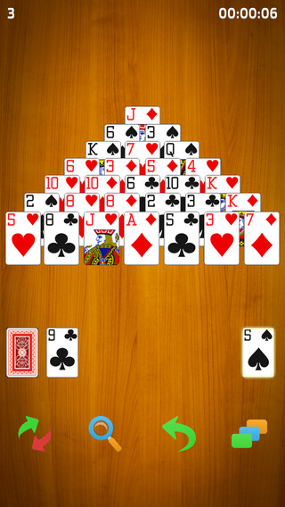 Pyramid Solitaire for iPhone iPad