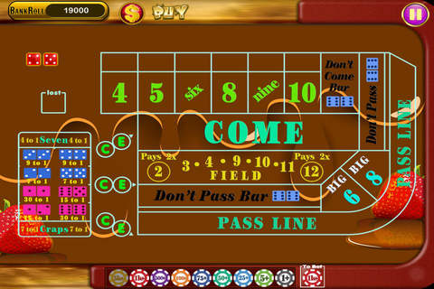 Yummy Sweet Candy Gummy Craps Casino & Play Xtreme Hit the Dice Craze Free screenshot 4