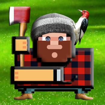 TimberMan WoodPecker LOGO-APP點子