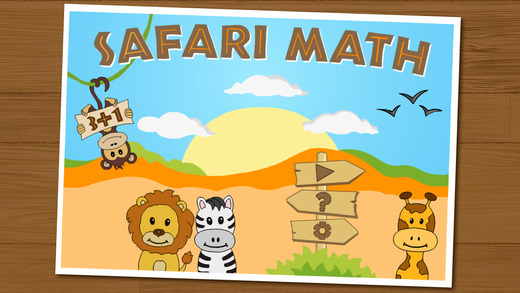 Safari Math – Addition and Subtraction game Fun Mental Math Tricks for kids and adults