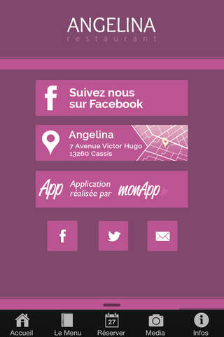 Angelina - Restaurant Cassis screenshot 4
