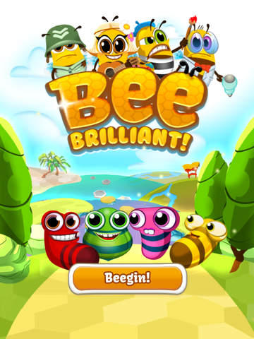 Bee Brilliant Games Entertainment Arcade Puzzle Free Ios And Ipad Os App