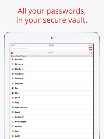 【免費生產應用App】LastPass Password Manager & Secure Digital Vault for Premium Customers-APP點子