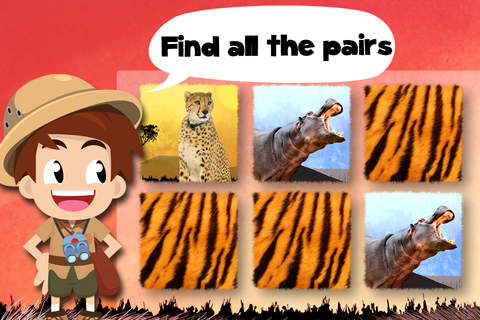 Toddler Tommy Wildlife Photo - Wildlife and Safari Animal puzzles screenshot 3