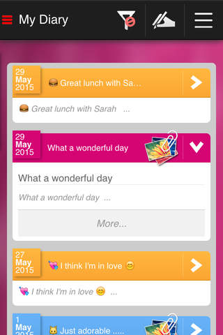 Secret Love Diary screenshot 2