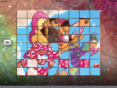 Slides Puzzles for Dora the Explorer Unofficial Free App