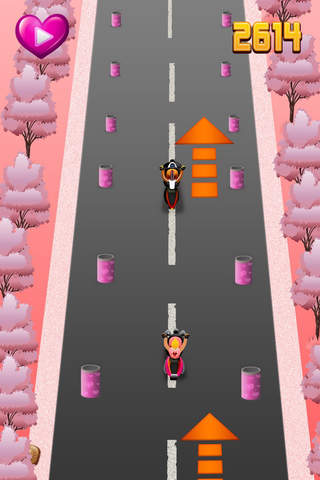 Mr. Cupid Bike Stunt - The Legendary Valentine Road Ride Free screenshot 4