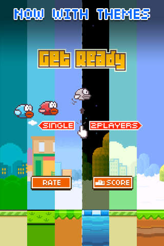 Flappy Family-TinyFly Multiplayer Bird Racing screenshot 3