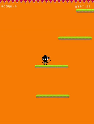 【免費遊戲App】Falling Ninja-APP點子