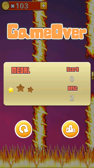 Flappy Fire Bird - top fun free jump games for boys girls