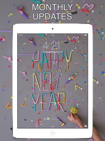 Happy New Year 2017 Wallpapers for iPad screenshot 3