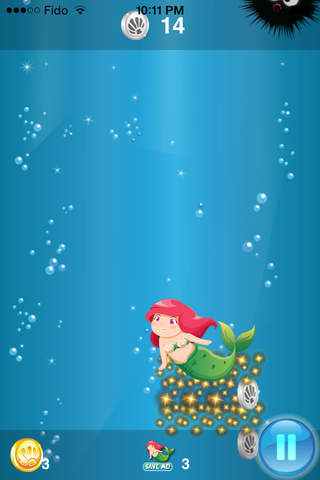 Little Mermaid Adventures - Fun Mermaids Adventure Through Water screenshot 2