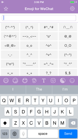 【免費社交App】Emoji for WeChat - Unicode Smileys Stickers,Characters Symbols Keyboard,Emoticon Art for Texting-APP點子