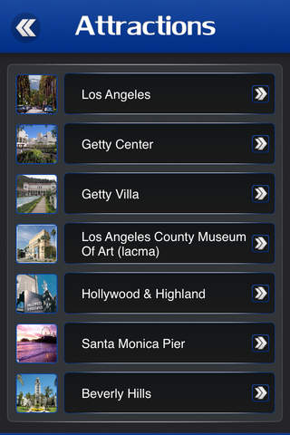 Los Angeles City Offline Travel Guide screenshot 3