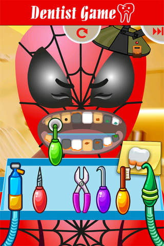 Dental Clinic for Spider-Man - Dentist Game screenshot 2