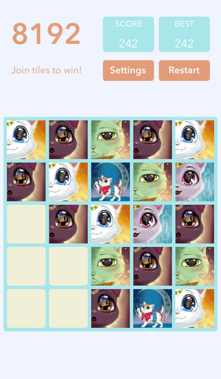 【免費遊戲App】Cat 2048-APP點子