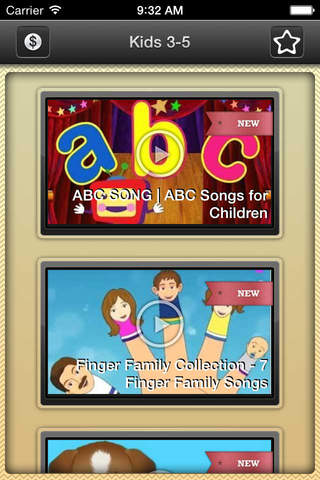 Kids Educational Video (3-7) - movies songs games screenshot 2