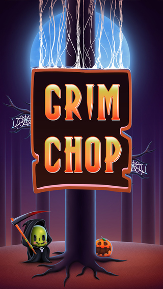 Grim Reeper Ghostly Wood Chop: Retro Arcade Game for Kids