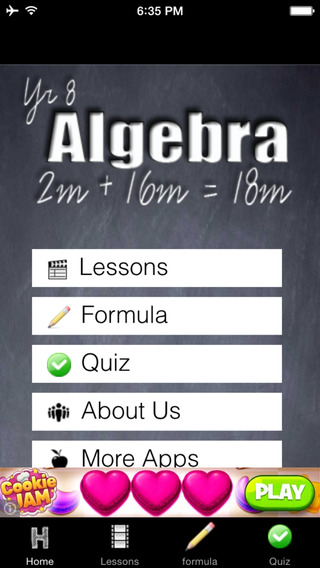 Algebra Introduction Year 8 Mathematics High School