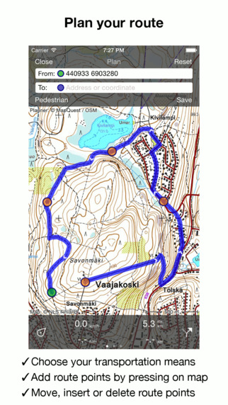 【免費交通運輸App】Topo GPS Finland-APP點子