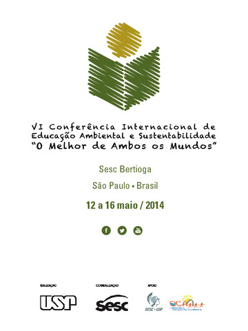 Anais da VI Conferência Internacional de Educação Ambiental “O Melhor de Ambos os Mundos” screenshot 2