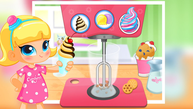 【免費遊戲App】YoYo Make Ice Cream-APP點子