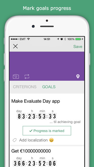 【免費生產應用App】Evaluate Day-APP點子